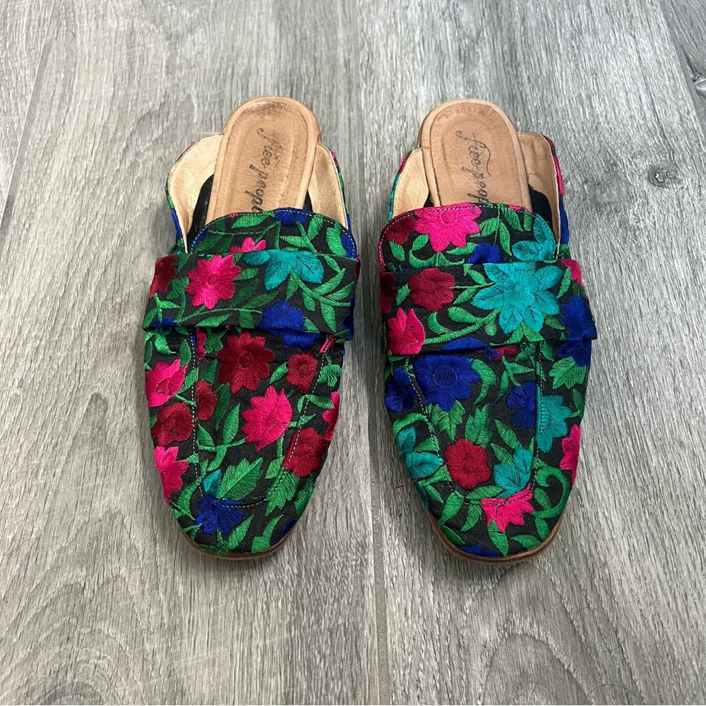 Free People Brocade At Ease Loafer